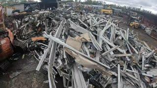 I WILL GIVE HER A LITTLE SOMETHING #metal #recycle #recycling #scrap #scrapping #shear #copper