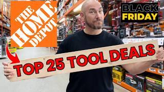 Top 25 Home Depot CYBER MONDAY Tool Deals You Don't Want to Miss!