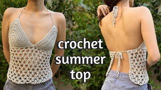 Crochet Summer Top Tutorial
