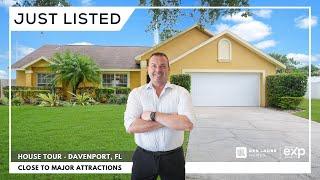 JUST LISTED in Davenport, FL | 4 Bedroom Home Near THEME PARKS for Sale | Florida Houses for Sale