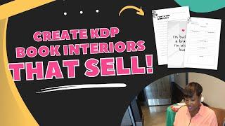 How to Create UNIQUE KDP Interior Designs with Canva (That Sell) for Low and No Content Books!