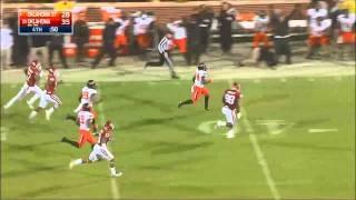 Tyreek Hill Punt Return TD to Force OT - Oklahoma State vs. Oklahoma