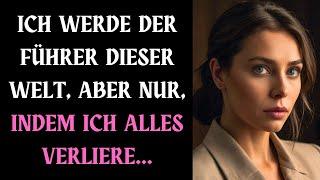ICH WERDE DER FÜHRER DIESER WELT, ABER NUR, INDEM ICH ALLES VERLIERE...