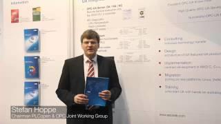 OPC Foundation and PLCopen at Hannover Fair 2014, Stefan Hoppe