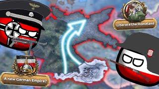 AUSTRIA will unite all the GERMANS!! Hoi4 | Between two Giants