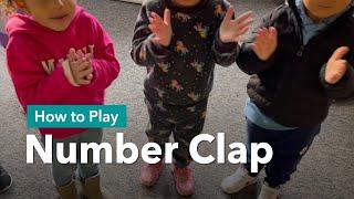 Number Clap | Kids love this game! Clap to learn counting!