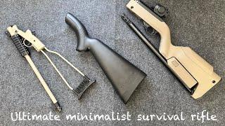 Minimalistic 22LR survival rifle battle! Part 1 benchtop - Little Badger, 10/22 TD, Henry Survival