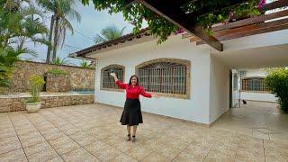 Casa Isolada com Edícula a 200 metros da Praia!  Piscina e Churrasqueira