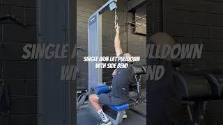 Single Arm Lat Pulldown with Side Bend
