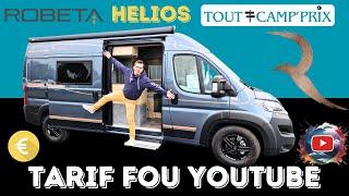Pluie d'accessoires offerts sur ce fourgon ROBETA ! Prix spécial youtube sur Helios DN1159