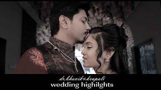 dr.bhavik & krupali || best 2021 wedding highilghts || by creative design&studio