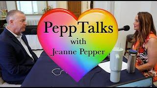 PeppTalks with Jeanne Pepper Ep 113 Peter MacDonald 2018 Mensch of the Year