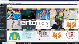 how to create an Essential Grid image gallery using wordpress x theme