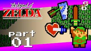 Zelda NES - Full Stream VOD (Uncut) - part 1