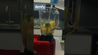 Фруктовый коктейль на завтрак - заряд на весь день #коктейль #фрукты #рецепт #блендер #domfy
