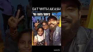 Eat with akash hey buddy korean ice cream shop @pranavyal1471