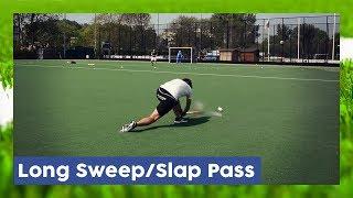 Long Slap/Sweep Pass - Field Hockey Technique | HockeyheroesTV