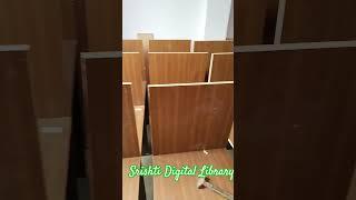 Srishti Digital Library||New library Setup|| Library work 2023