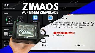 ZimaOS auf Zimablade installieren - Schritt für Schritt Anleitung (deutsch)