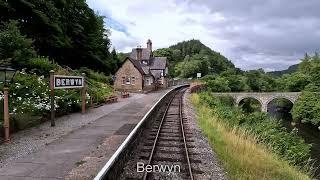 Driver's Eye View - Llangollen Railway - Llangollen to Corwen with 0-6-0 Saddle Tank No.68067