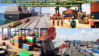 The Newly Constructed $115 Million Dollars West African Container Terminal in Nigeria.