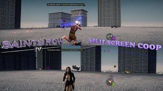 Saints Row IV split screen PC mod coop | Играть вдвоем за одним ПК