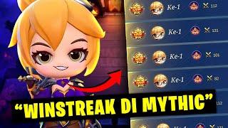 WINSTREAK DI MYTHIC PAKE INI! COBAIN MUMPUNG GAK LAKU! - Magic Chess Mobile Legends