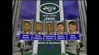 1998 NFL Week 16 New York Jets vs Buffalo Bills Dec 19. Full Game on CBS. Doug Flutie at QB