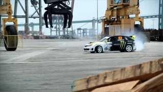 ken block amazing car stunts video