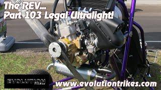 REV, Part 103 Legal Weight Shift Ultralight Trike, Evolution Trikes