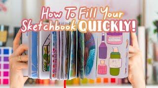 6 QUICK & EASY Sketchbook Ideas