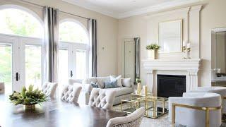 Living and Dining Room Makeover Transformation with Design Tips   Kimmberly Capone Interior Design