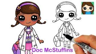 How to Draw Doc McStuffins | Dottie