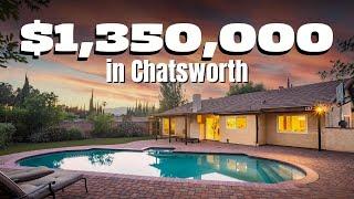 Homes for sale in Los Angeles- Breathtaking Dream House Tour Chatsworth, California | Pool Home