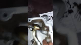 Commonly missed after timing Chain replacement with  broken guides.