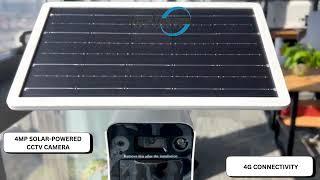 Go green, go secure—choose solar today! #solarpower #solarcctvcamera | Techcom Engineering Pte. Ltd