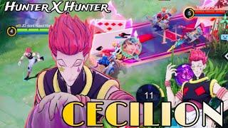 Hisoka x Cecilion New Hunter x Hunter Skin - Build Top 1 Global Cecilion ~ MLBB