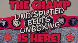 Primetime Poulton Undisputed Belts Unboxing