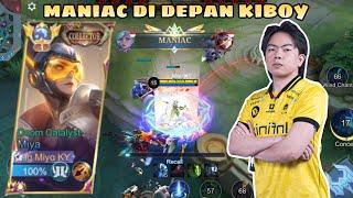 REASKI ONIC KIBOY MELIHAT TOP 1 GLOBAL MIYA‼️- MOBILE LEGENDS