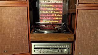 September Song. The Mills Brothers. LP Record. Vintage JVC Sansui CEC Japanese Hi-Fi System