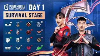 [NP] 2024 PMGC League | Survival Stage Day 1 | PUBG MOBILE Global Championship