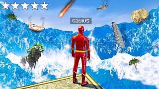 Surviving The Biggest TSUNAMI As The FLASH In GTA 5..