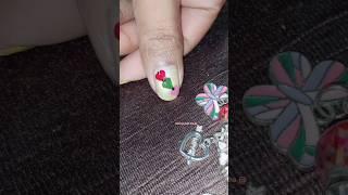 easy nail art design #design create at home #