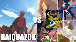 RAIQUAZOK vs The Strongest Fliers in Creatures of Sonaria!