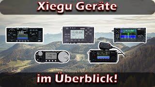 Aktuelle Xiegu Geräte im Überblick! #xiegu #g90 #x5105 #g106 #x6100 #x6200 #overview