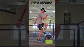 Step-up Jump Switch builds power, endurance and injury proof legs for triathletes. #swimbikerun