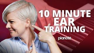 How To Train Your Ears In 10 Minutes  (Beginner Piano Lesson)