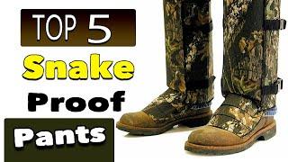 Best Snake Proof Pants, Full Leg Snake Chaps