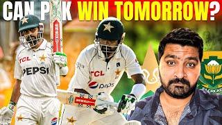 Babar Azam  Failed to Play Another Much Needed Knock | Can Bowlers win this Test Match Tomorrow?