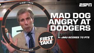 'LETS CALM DOWN!' - Mad Dog in DISBELIEF over Shohei Ohtani playing in 9th vs. Marlins | First Take